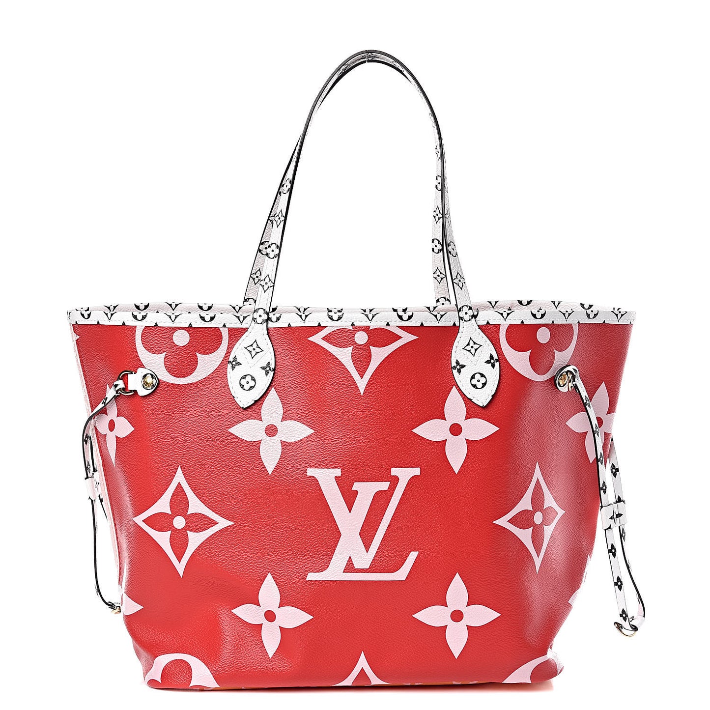Monogram Giant Neverfull MM Rouge
