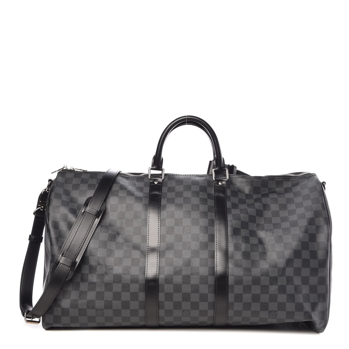 Damier Graphite Keepall Bandouliere 55