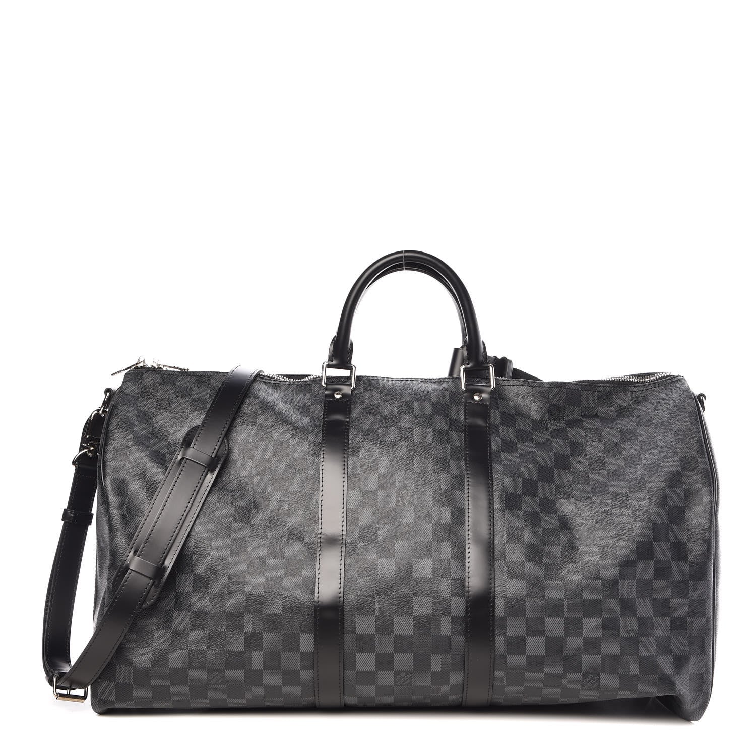 Louis Vuitton Damier Graphite Keepall Bandouliere 55 1 of 15
