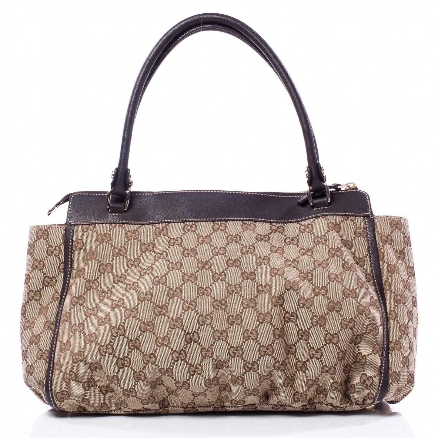 Monogram D Gold Tote Ebony