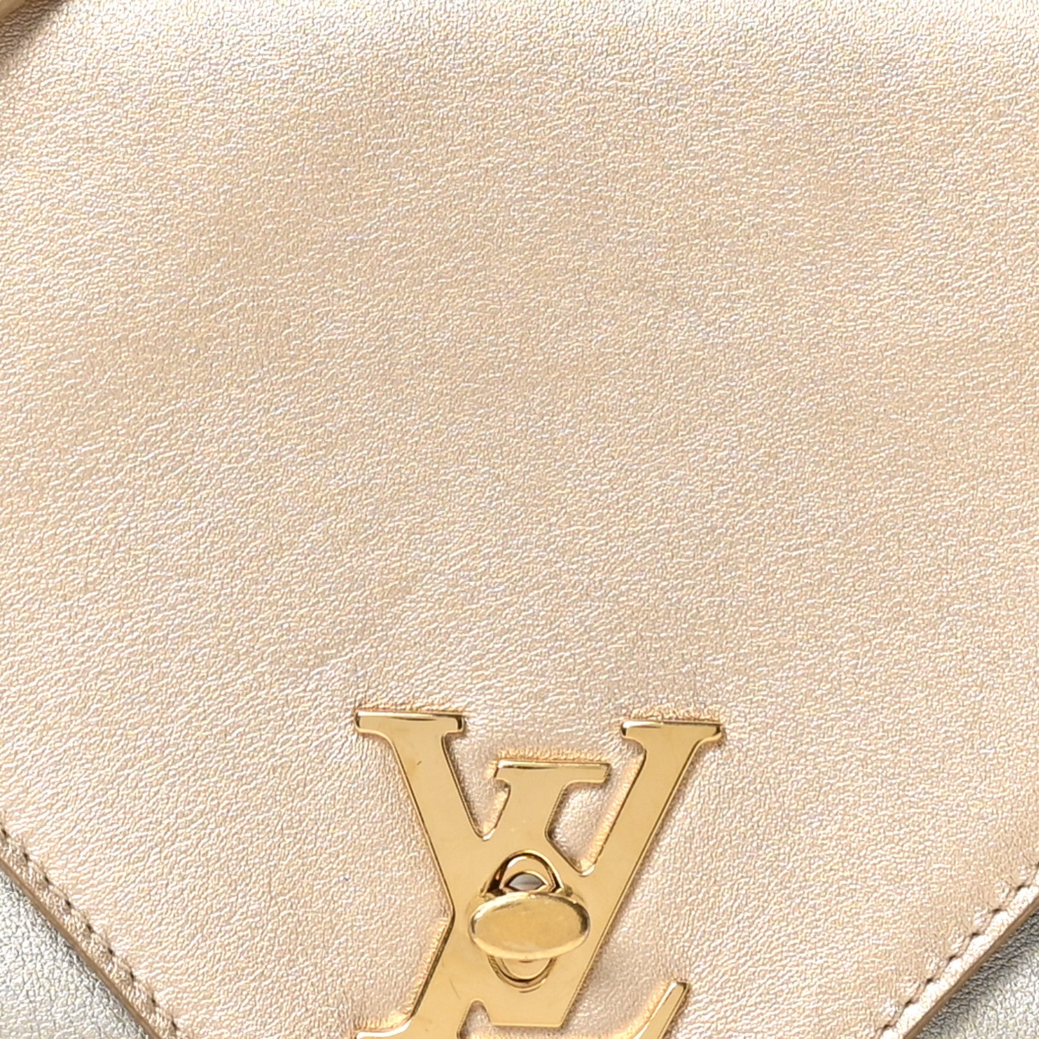 Louis Vuitton Metallic Calfskin Love Note Gold Silver 7 of 11