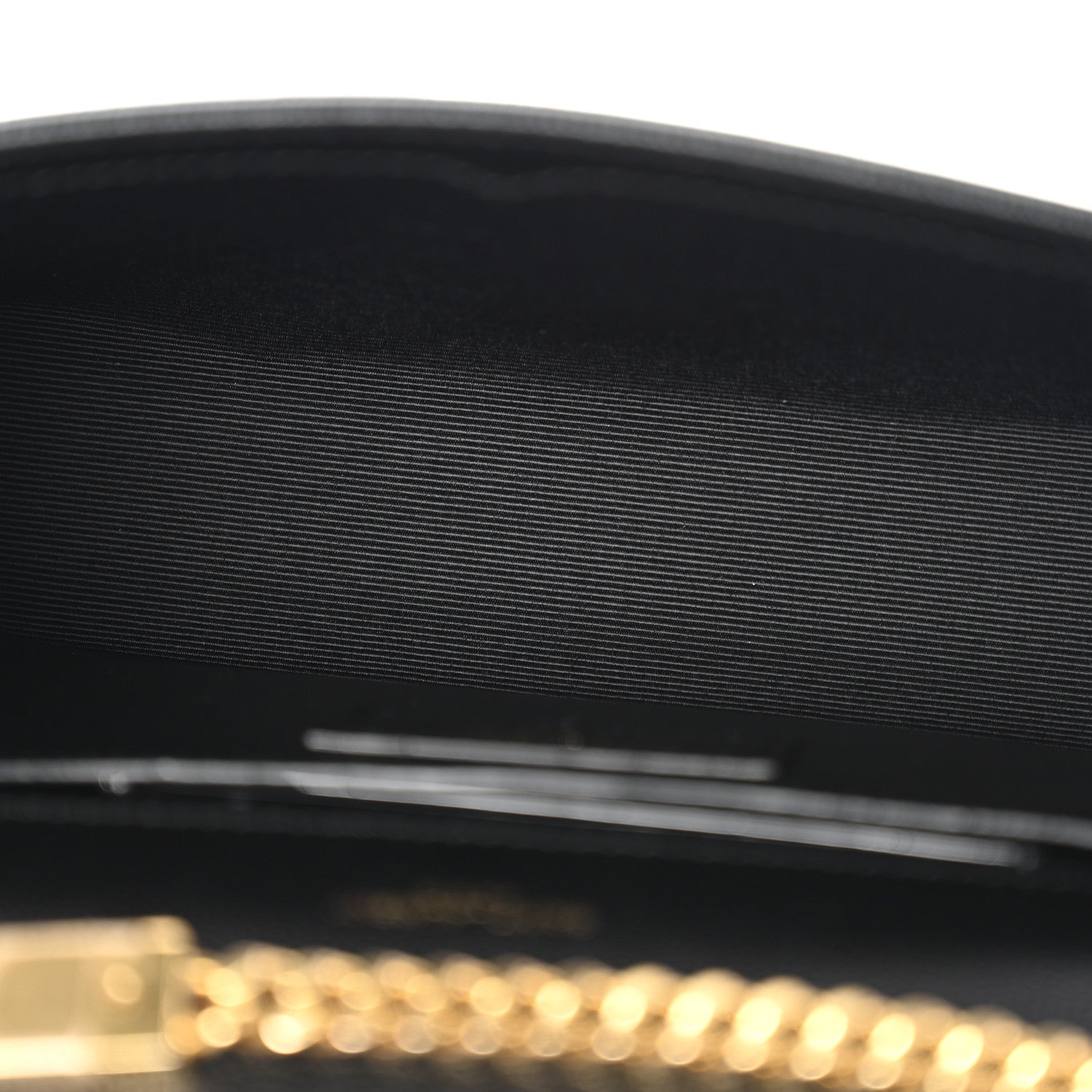 Saint Laurent Grain De Poudre Small Classic Monogram Kate Satchel Black 5 of 12