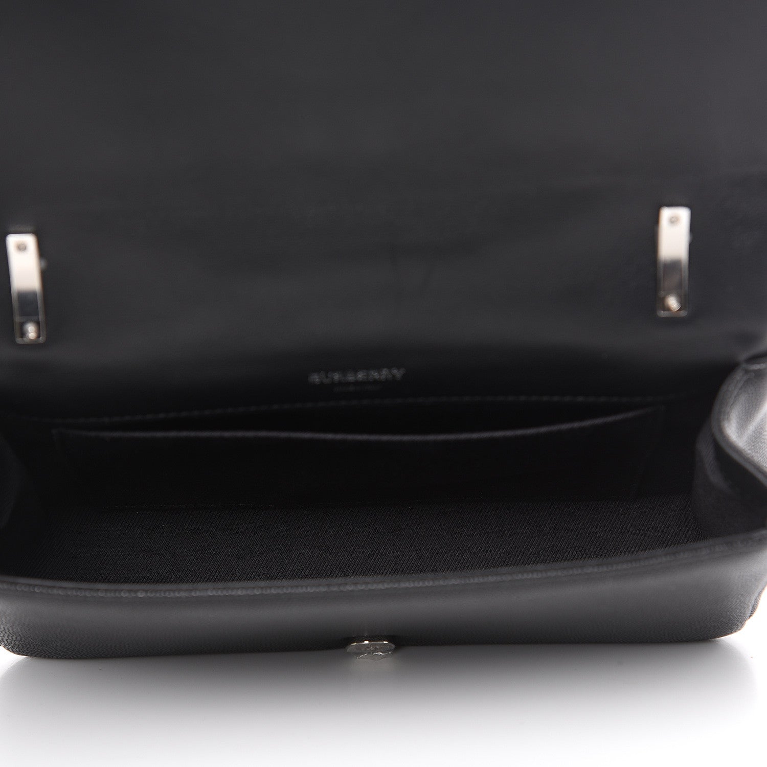 Burberry Grainy Calfskin Quilted Lola Bag Black 5 of 12