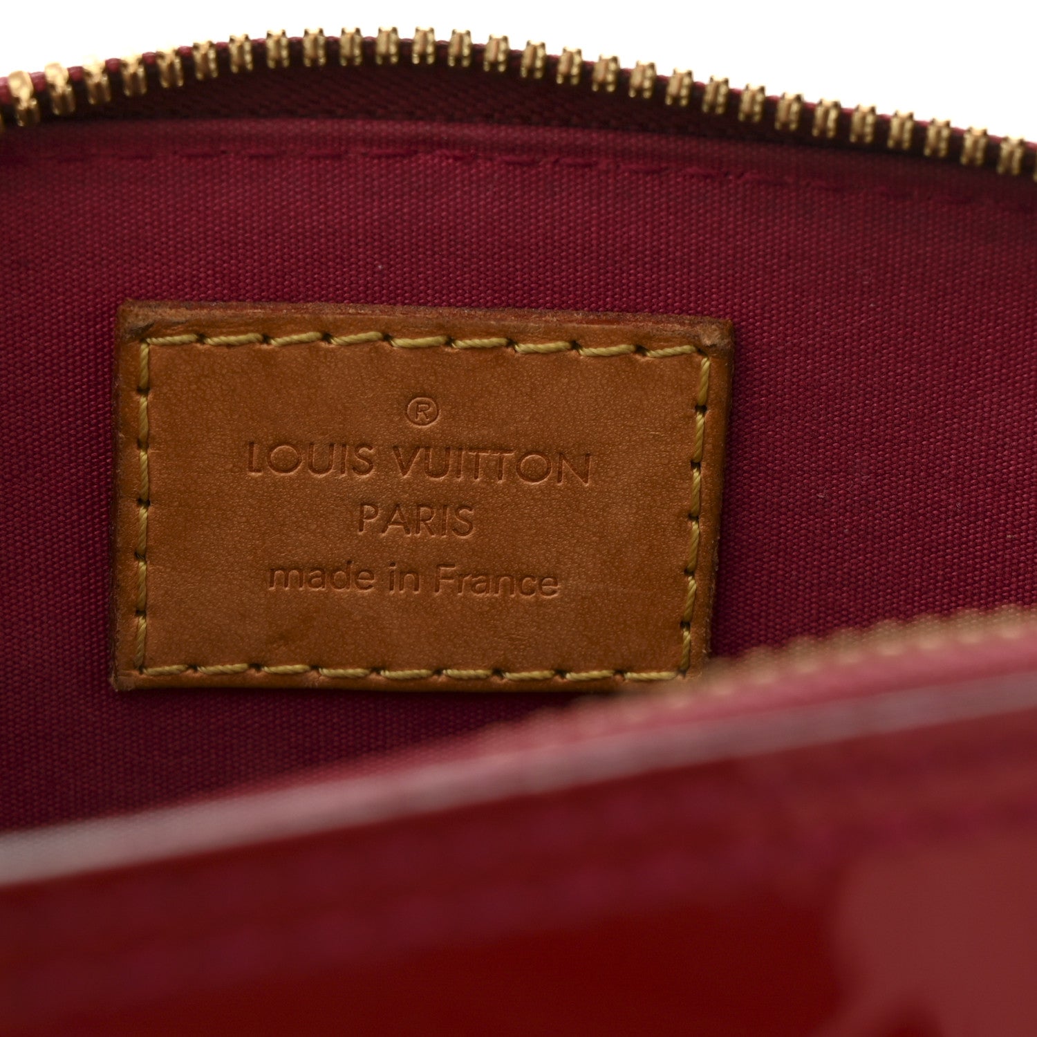 Louis Vuitton Vernis Alma BB Rose Indien 6 of 13