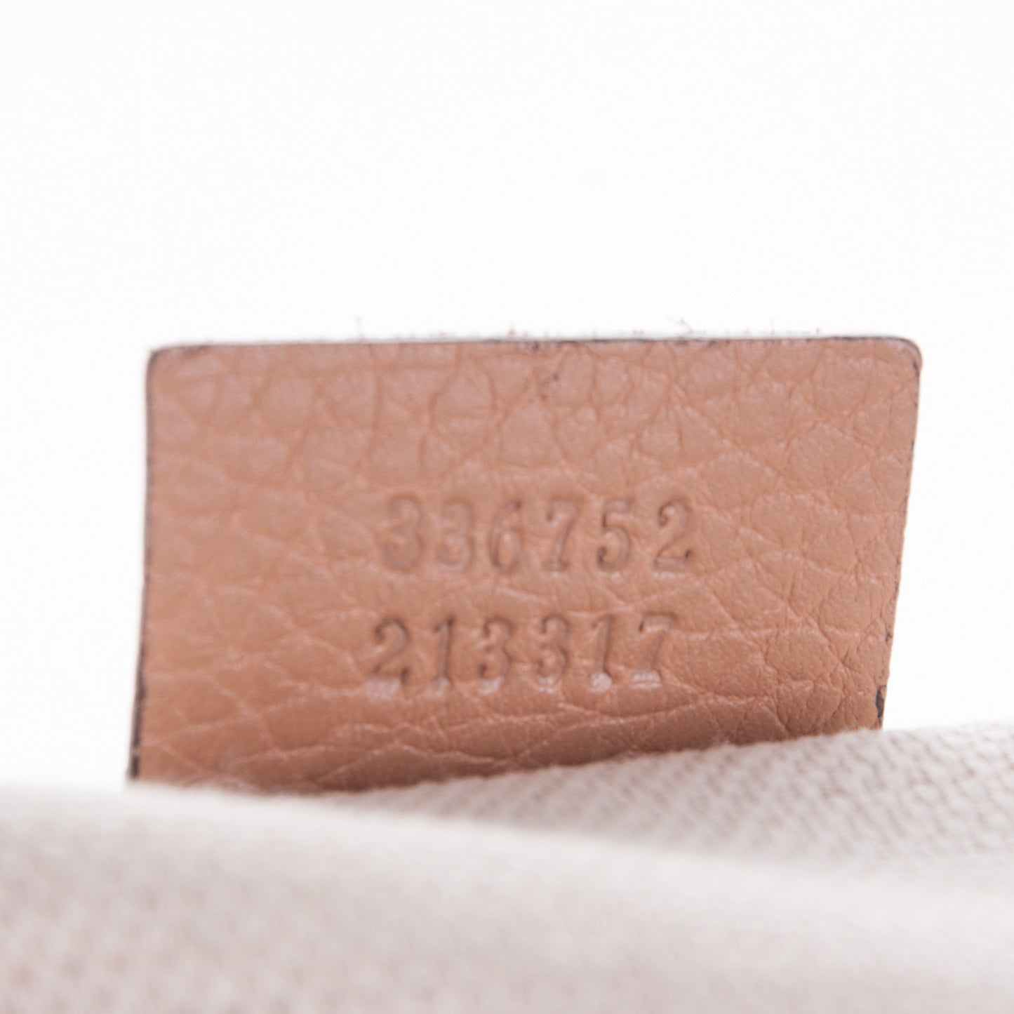 Pebbled Calfskin Medium Soho Flap Crossbody Camelia