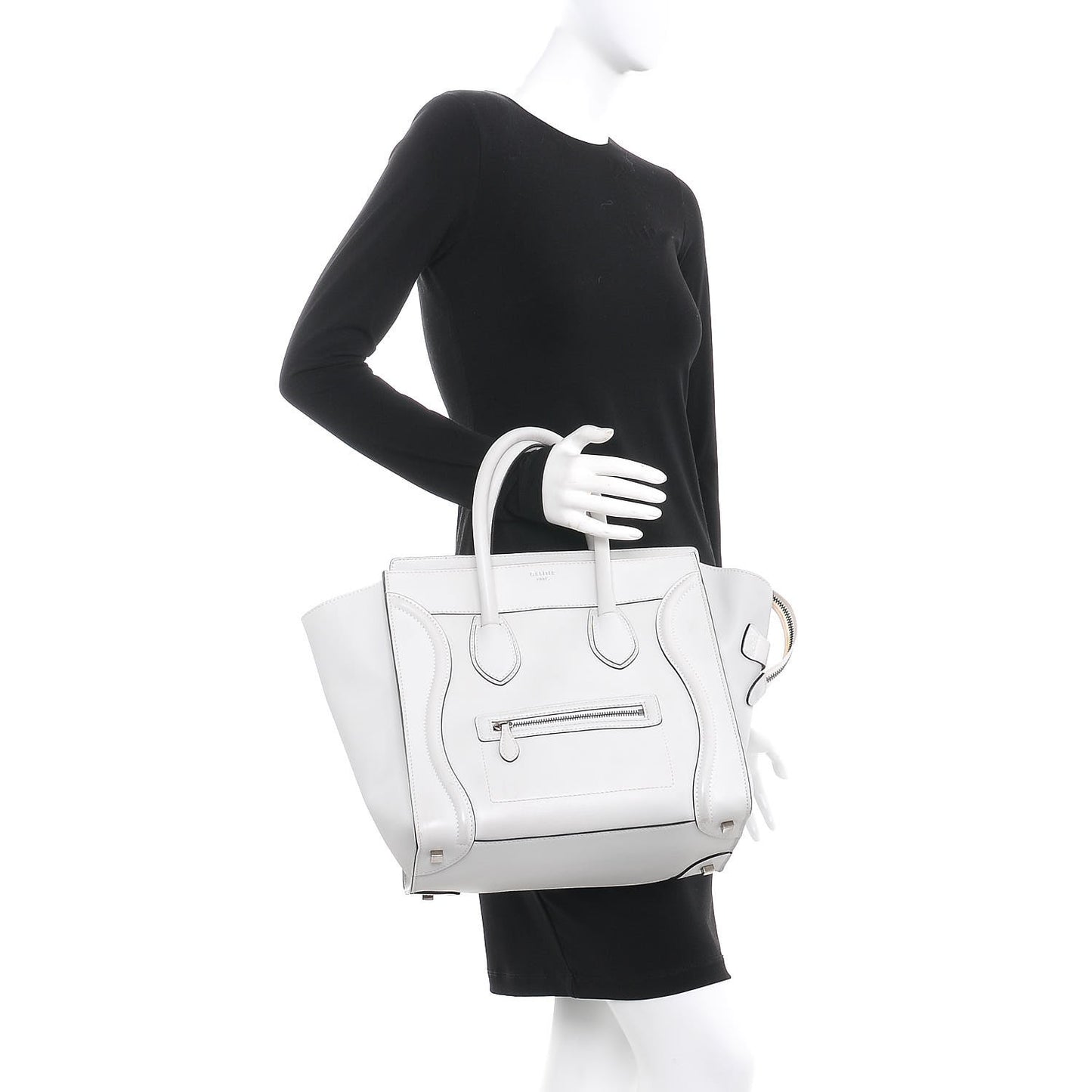 Smooth Calfskin Mini Luggage Lune