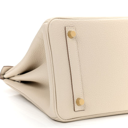 Hermes Togo Birkin 30 Craie 8 of 10