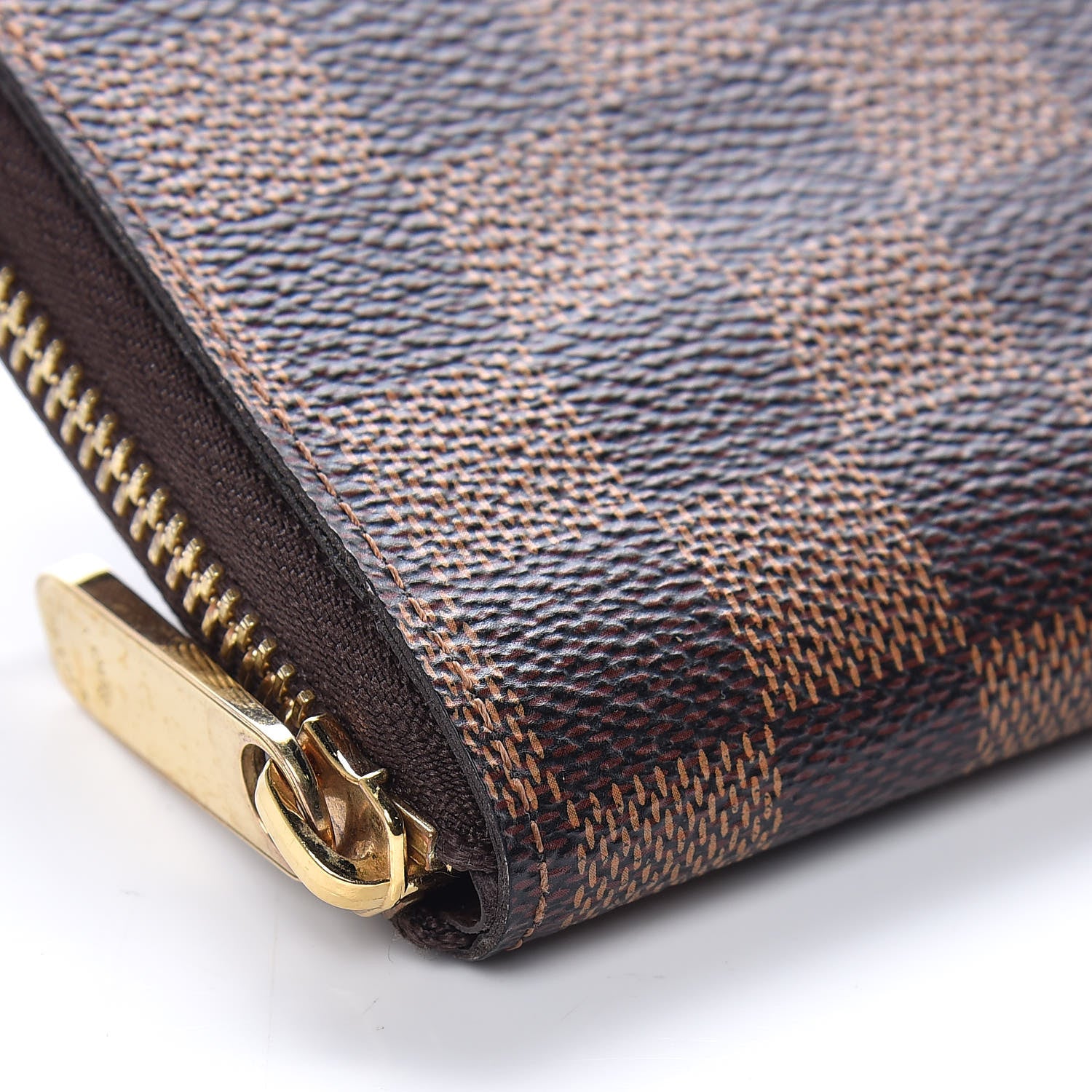 Louis Vuitton Damier Ebene Zippy Compact Wallet 5 of 13