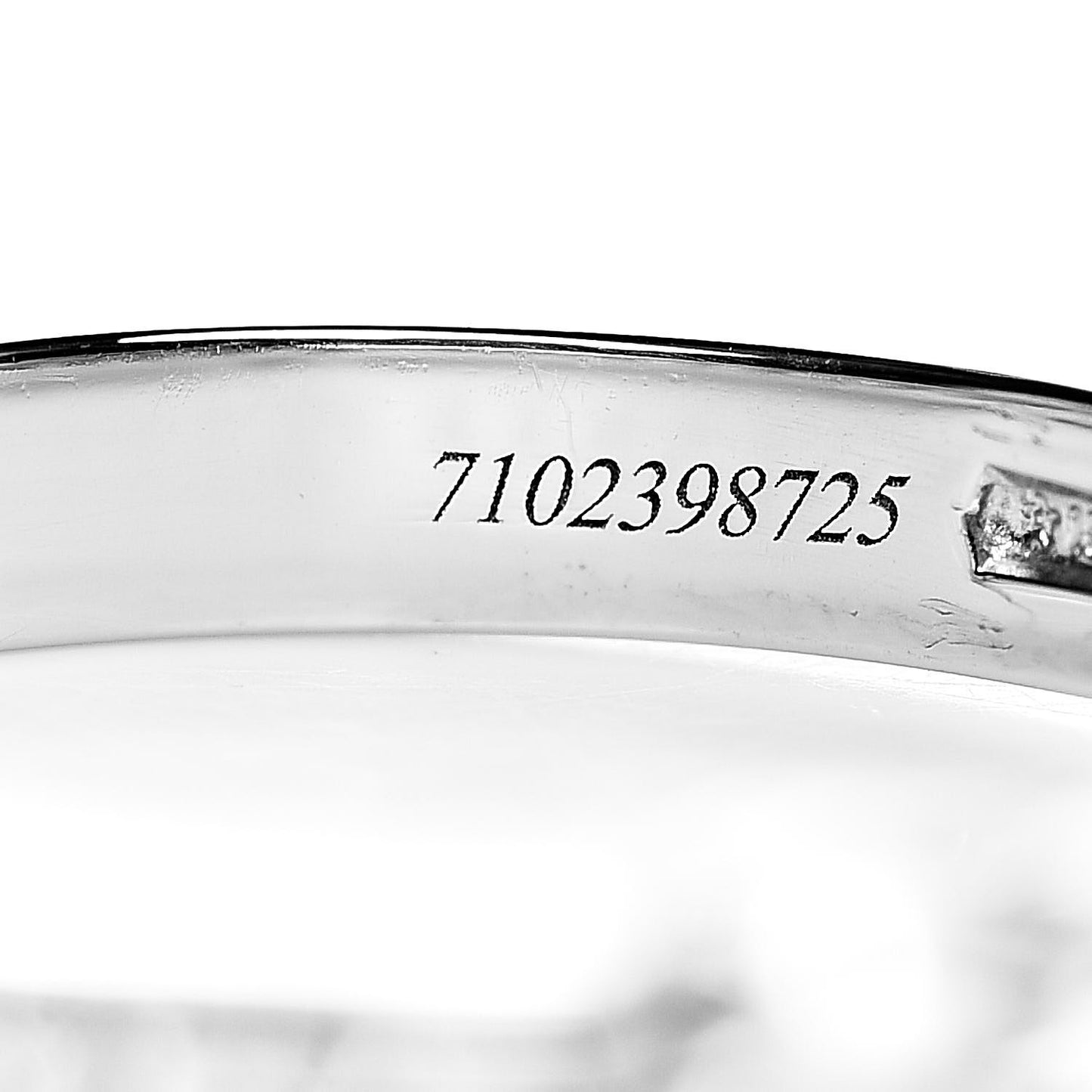 Platinum Diamond .30ct Griffe Solitaire Engagement Ring 52 6