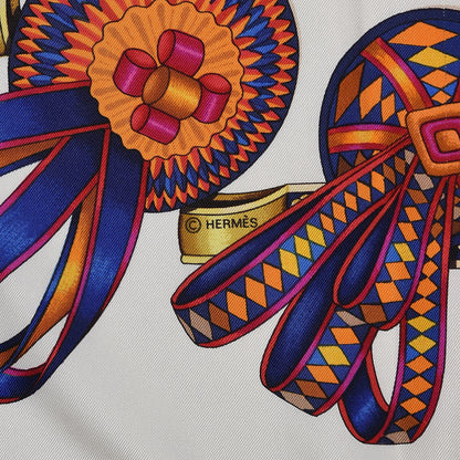 Hermes Silk Les Rubans Du Cheval Scarf 90 5 of 7