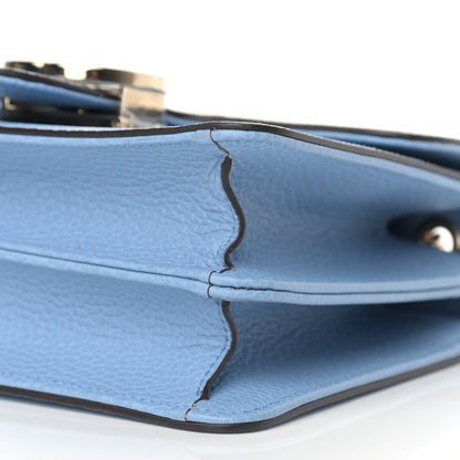 Gucci Dollar Calfskin Small Interlocking G Shoulder Bag Mineral Blue 9 of 9