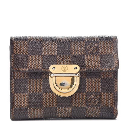 Louis Vuitton Damier Ebene Koala Compact Wallet 1 of 7