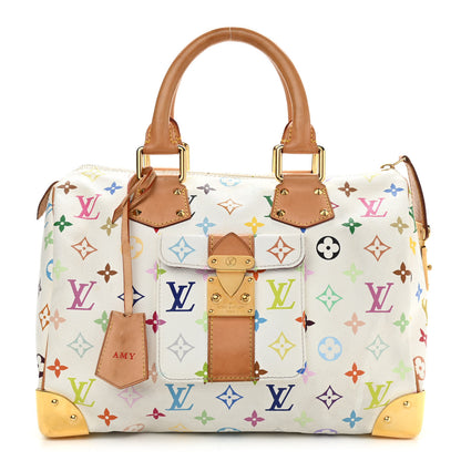 Louis Vuitton Monogram Multicolor Speedy 30 White 1 of 11