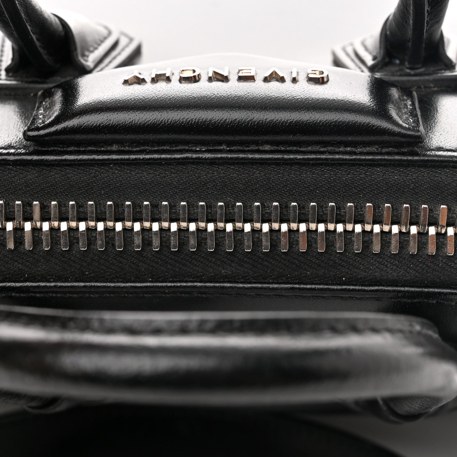 Givenchy Shiny Lord Calfskin Mini Antigona Black 11 of 11