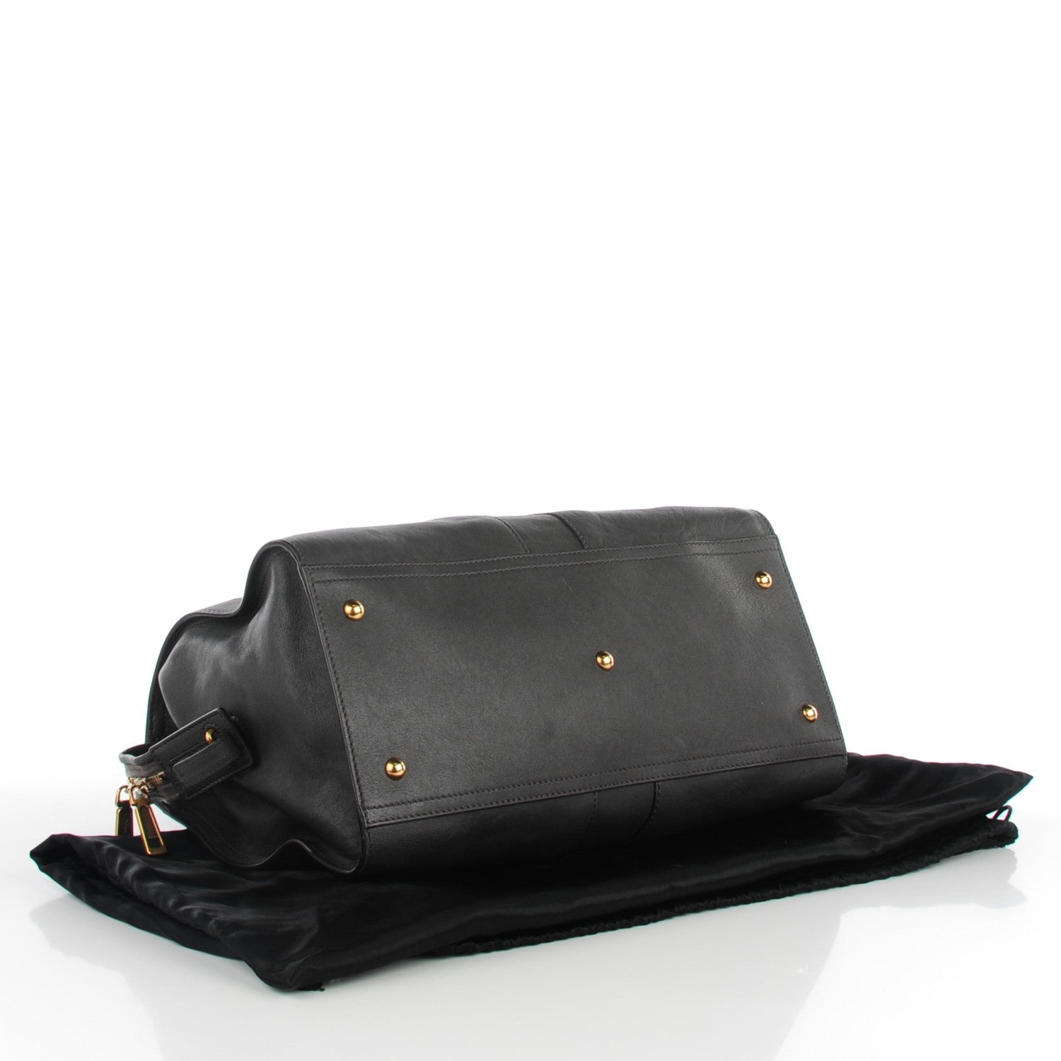 Saint Laurent Sheepskin Medium Cabas ChYc Grey 4 of 8