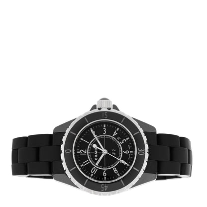 Chanel Stainless Steel Matte Ceramic 33mm J12 Quartz Watch Black 2 of 4