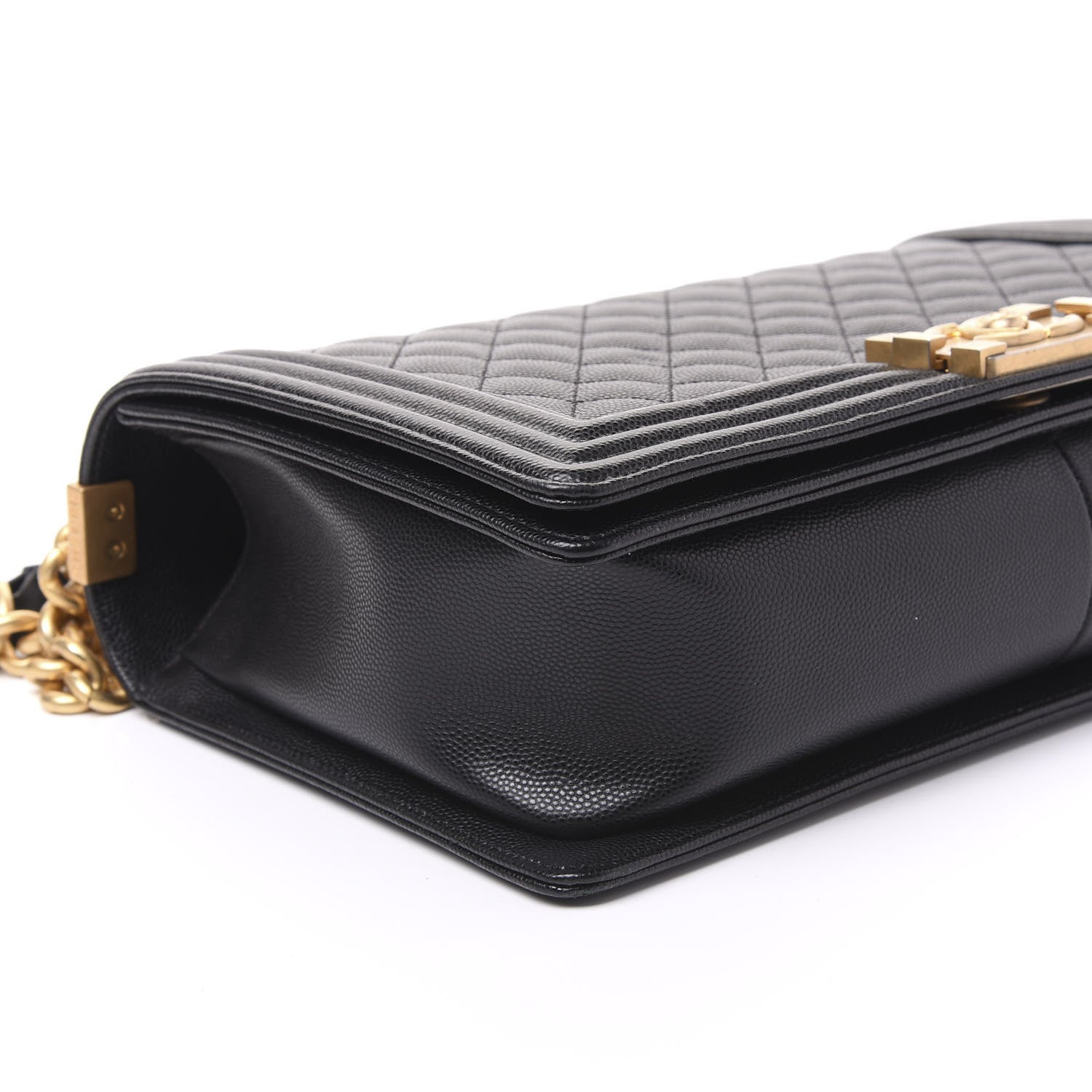 Chanel Caviar Quilted New Medium Boy Flap Black 5 of 9
