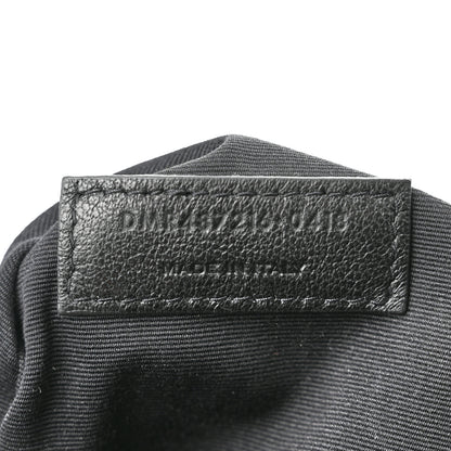 Saint Laurent Calfskin Y Quilted Monogram Medium Loulou Chain Satchel Black 7 of 10