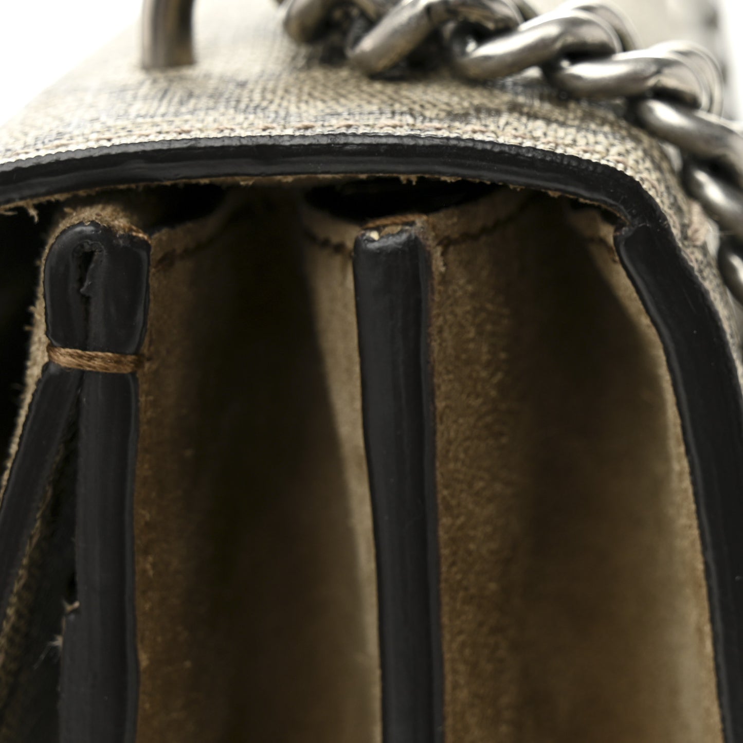 GG Supreme Monogram Small Dionysus Shoulder Bag Taupe