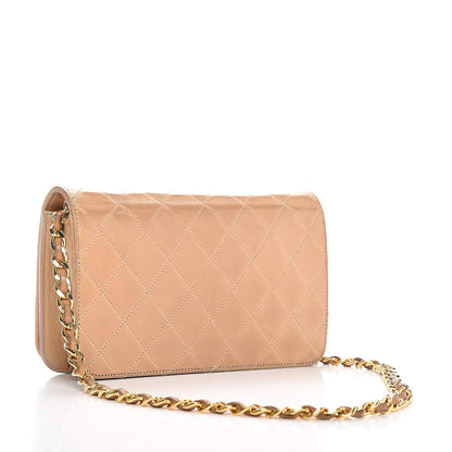 Chanel Lambskin Quilted Mini Flap Beige 3 of 12