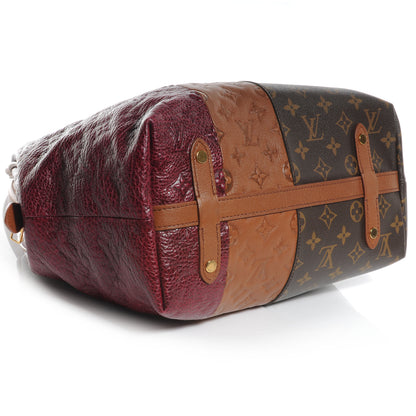Louis Vuitton Monogram Stripes Medium Bag Bordeaux 4 of 9