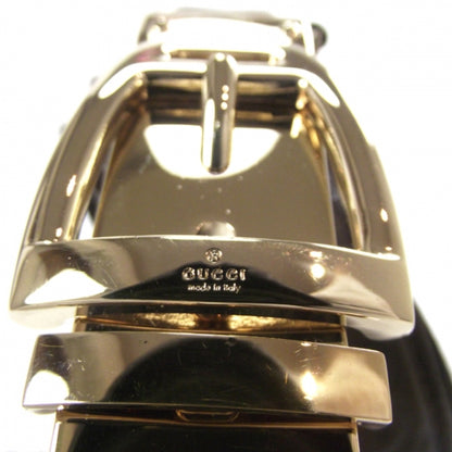 Gucci Guccissima Leather Chain Belt Brown 36 5 of 5