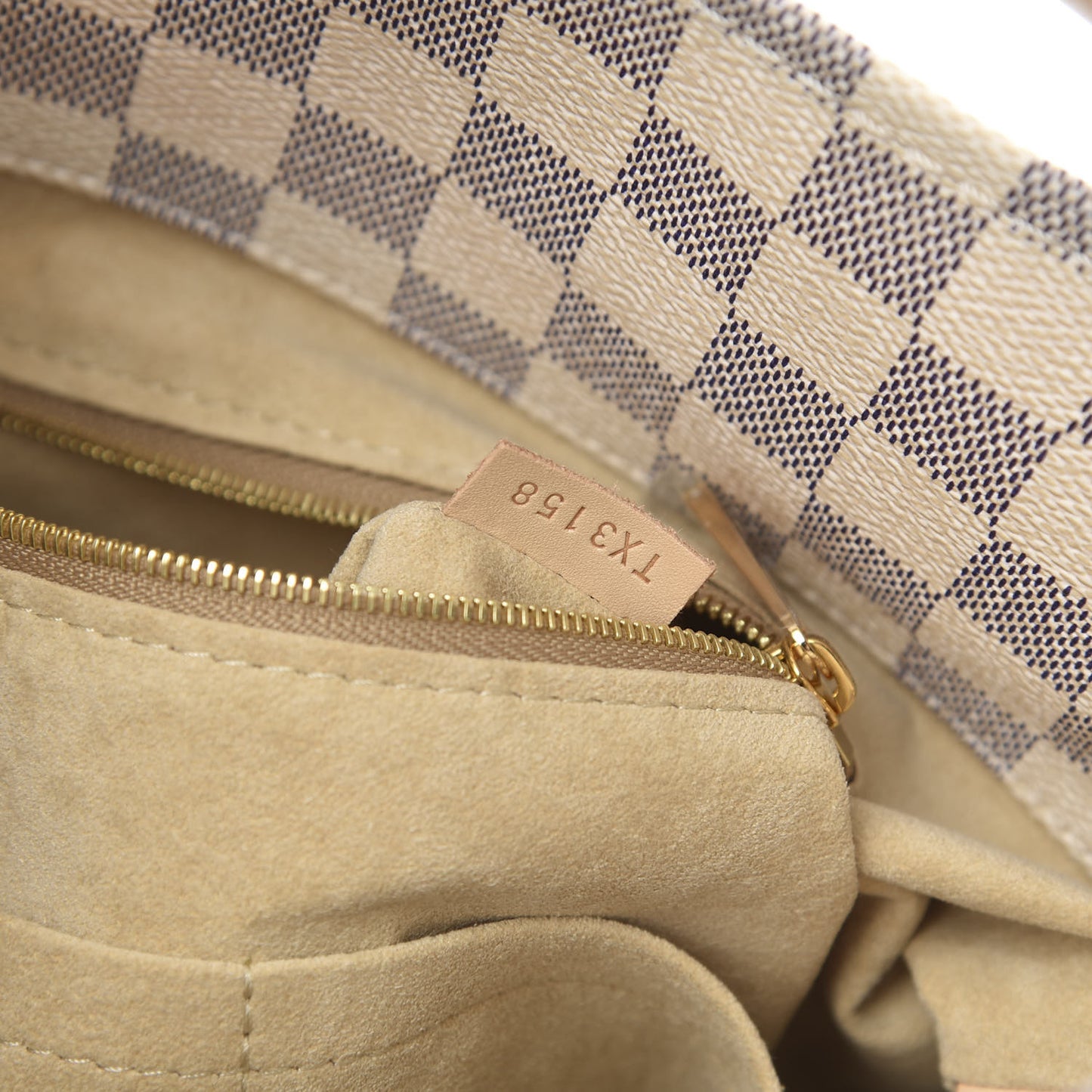 Damier Azur Artsy MM