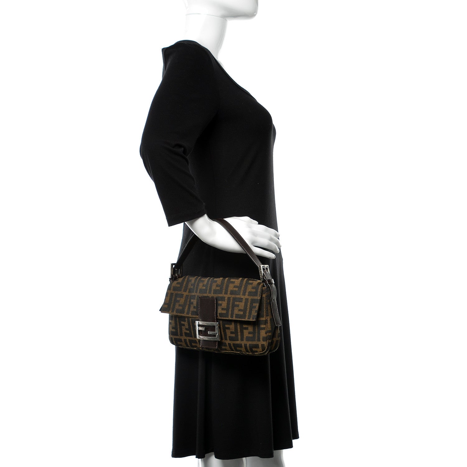 Fendi Zucca Baguette Tobacco 2 of 8