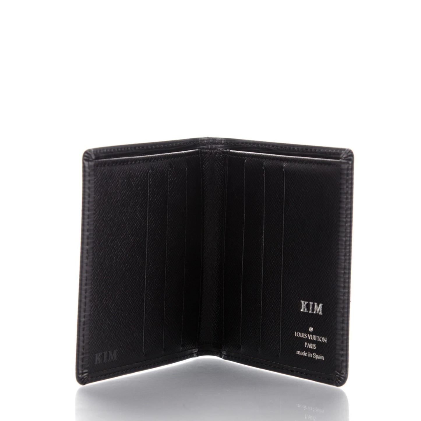 Epi Billfold Wallet 6 Credit Card Slots Black