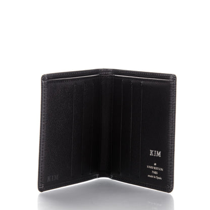 Louis Vuitton Epi Billfold Wallet 6 Credit Card Slots Black 5 of 8