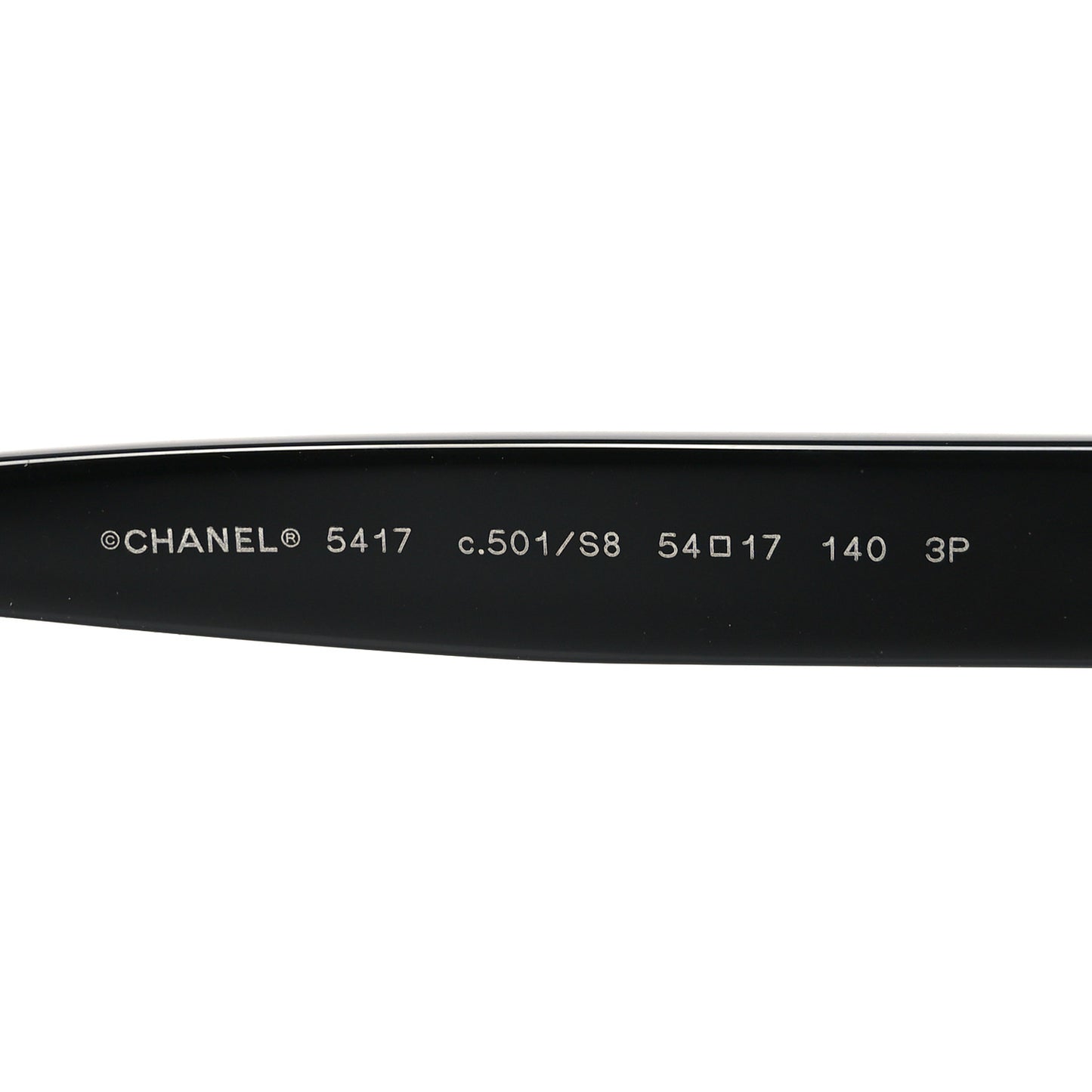 Acetate Square Sunglasses 5417 Black