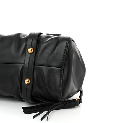 Miu Miu Nappa Joie Satchel Black 9 of 9