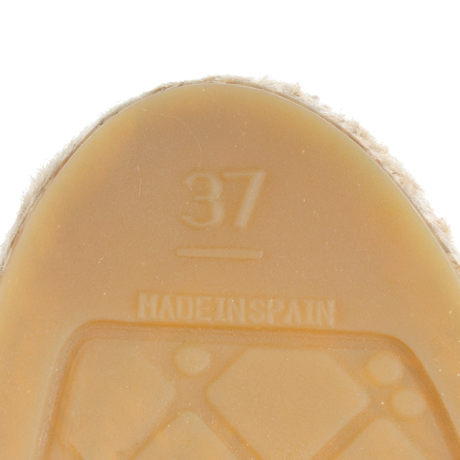 Chanel Lambskin CC Espadrilles 37 Black 6 of 10