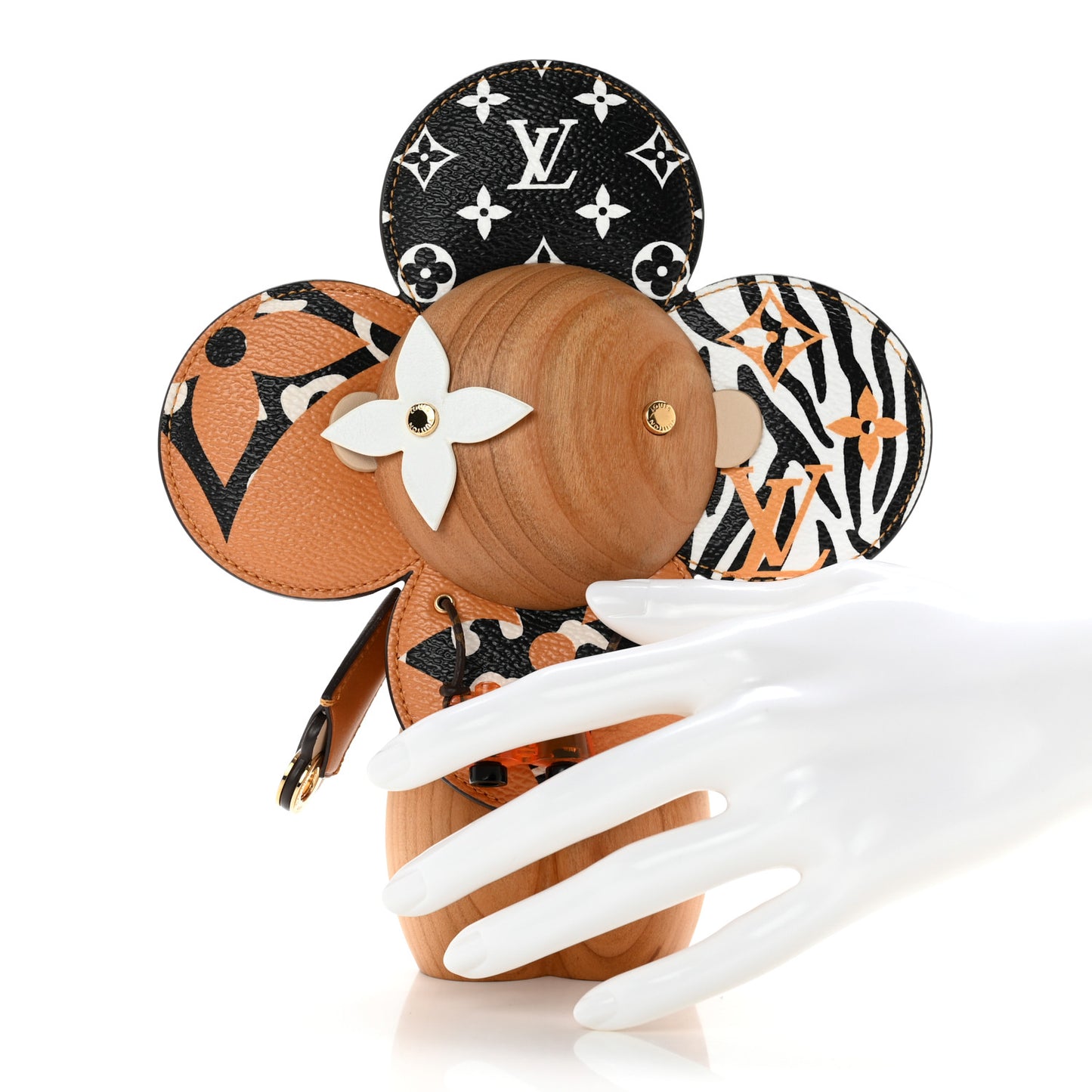 Wood Monogram Giant Jungle Vivienne Doll