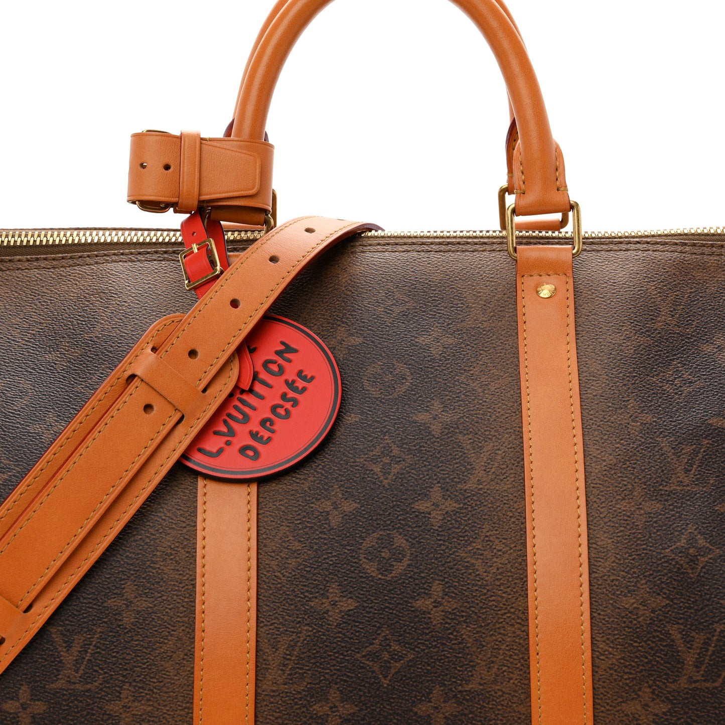 Monogram Dust Keepall Bandouliere 50