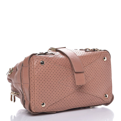 Jimmy Choo Lambskin Perforated Blythe M Pink 4 of 9