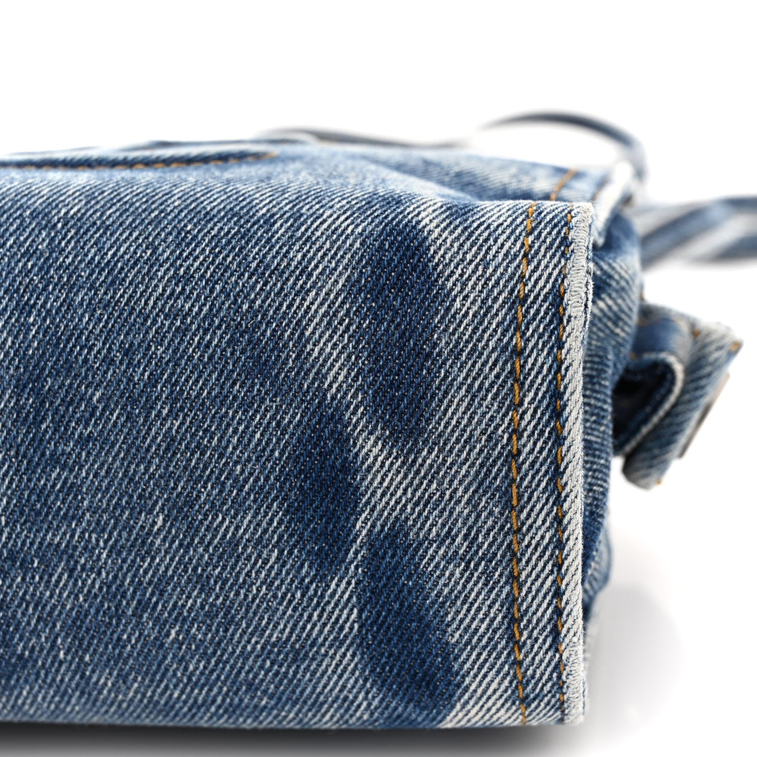Telfar Denim Small Shopping Bag Blue 10 of 10