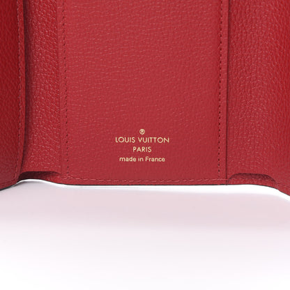 Louis Vuitton Empreinte Victorine Wallet Scarlet 5 of 7