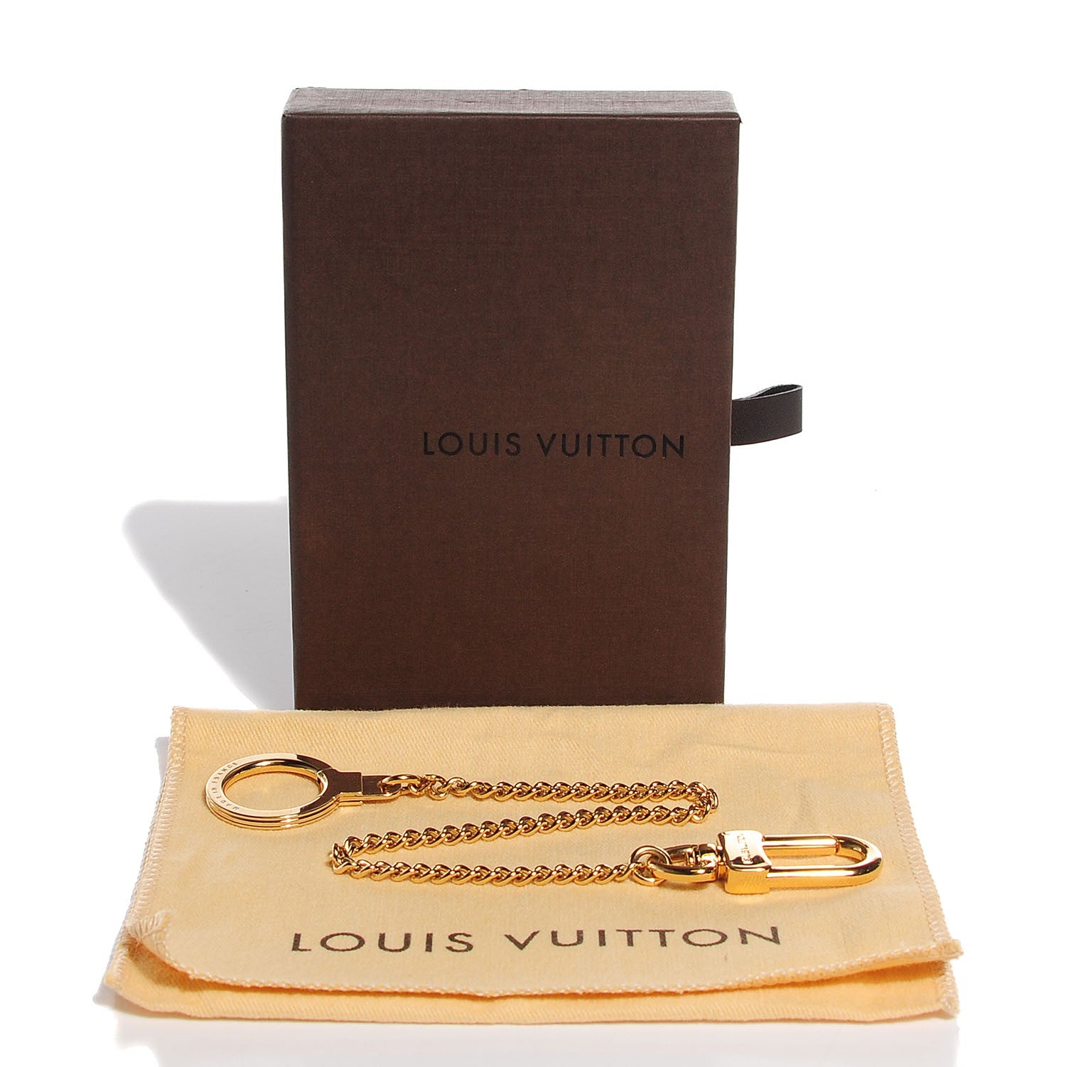 Louis Vuitton Ring Key Chain Gold 2 of 5