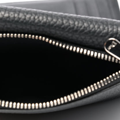 Christian Dior Grained Calfskin Diorever Envolee Wallet Black 5 of 5