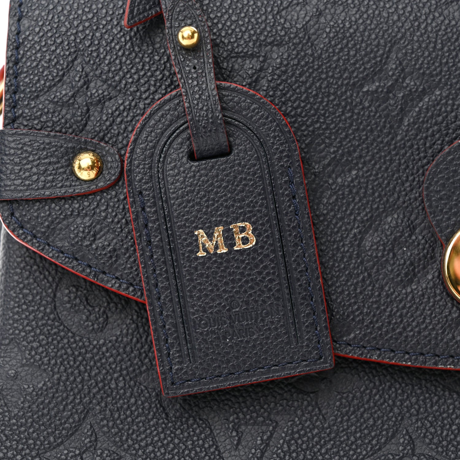 Louis Vuitton Empreinte Georges MM Marine Rouge 11 of 11