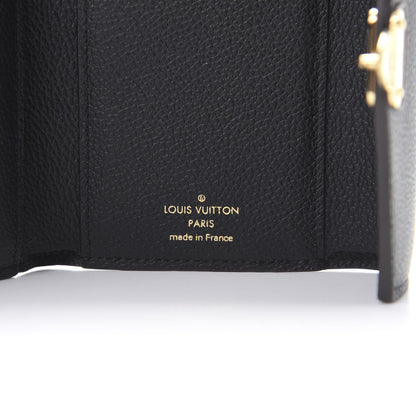 Louis Vuitton Monogram Pallas Compact Wallet NM Black 6 of 8