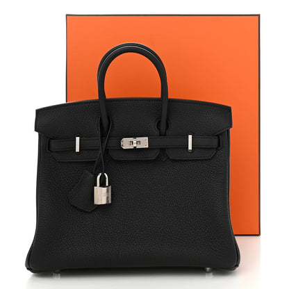 Hermes Togo Birkin 25 Black 11 of 11