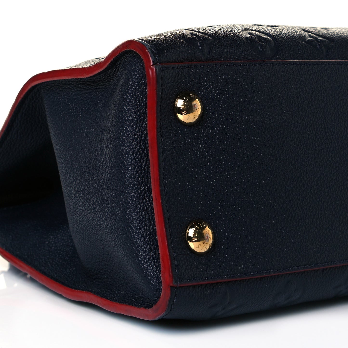 Empreinte Pont Neuf MM Marine Rouge