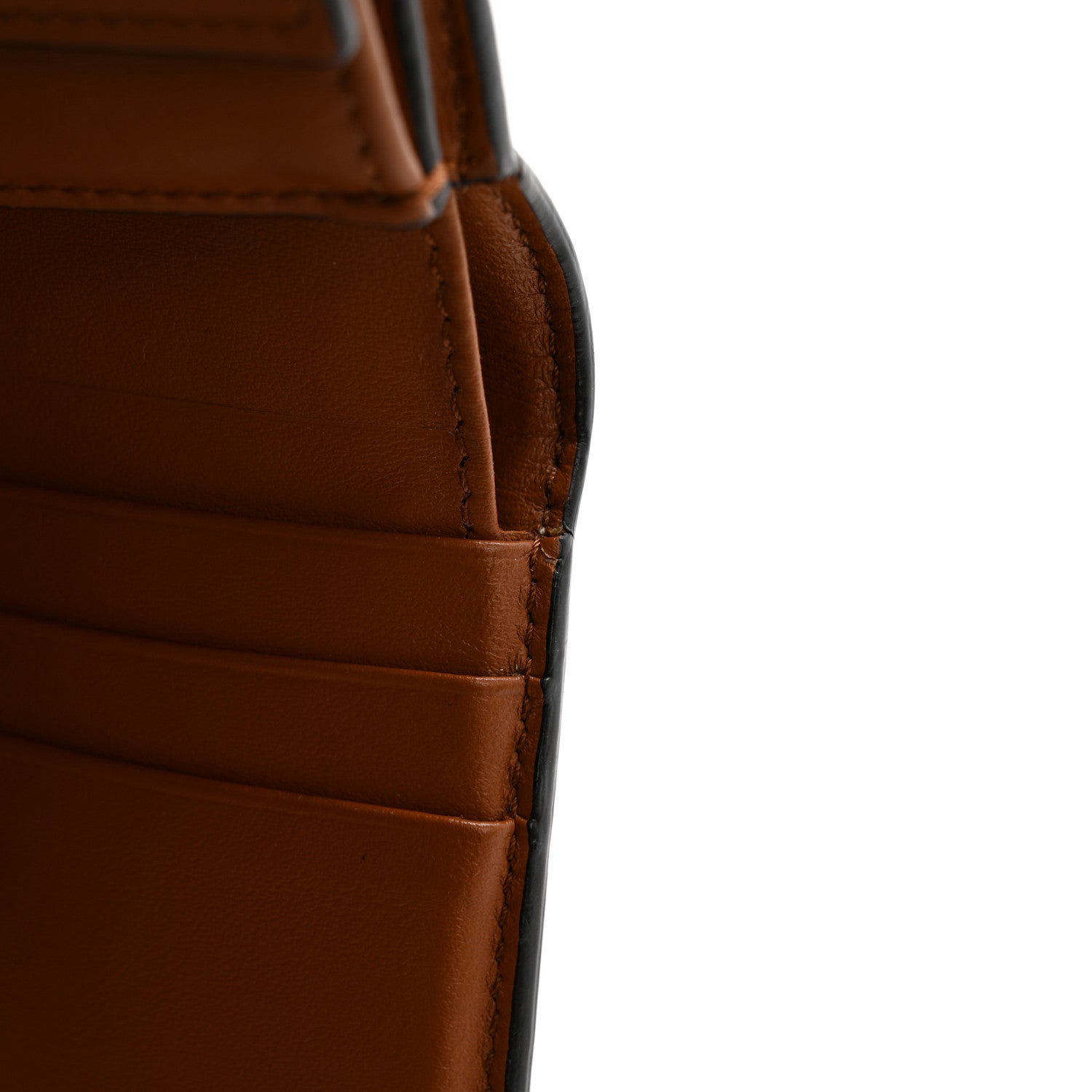 Celine Textile Calfskin Small Triomphe Wallet Natural Tan 13 of 13
