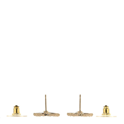 Chanel Pearl CC Earrings Gold 3 of 6