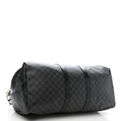 Louis Vuitton Damier Graphite Keepall Bandouliere 55 4 of 12