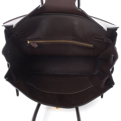 Hermes Togo Birkin 35 Chocolate 5 of 12