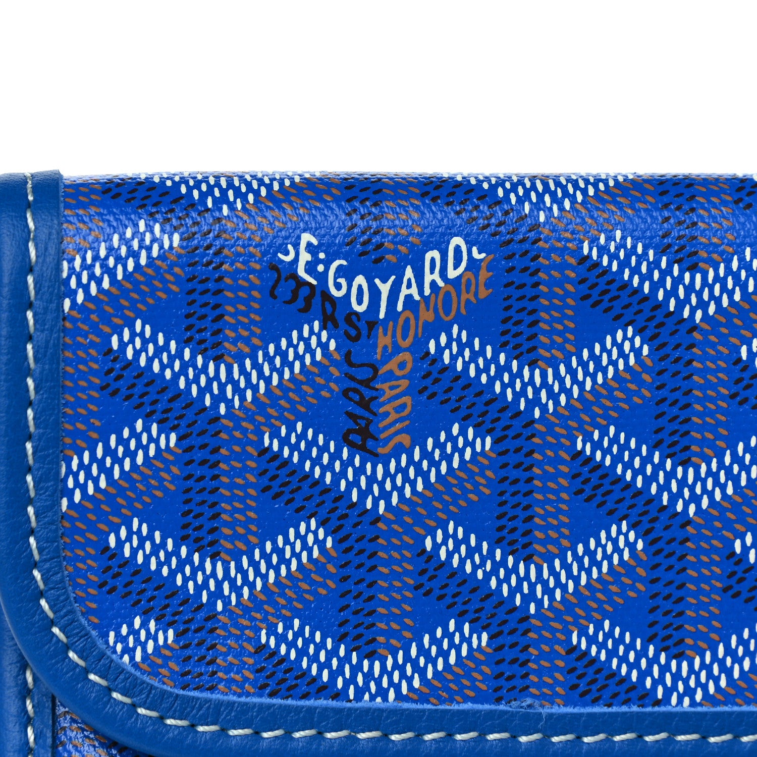 Goyard Goyardine Pouch Sky Blue 5 of 7