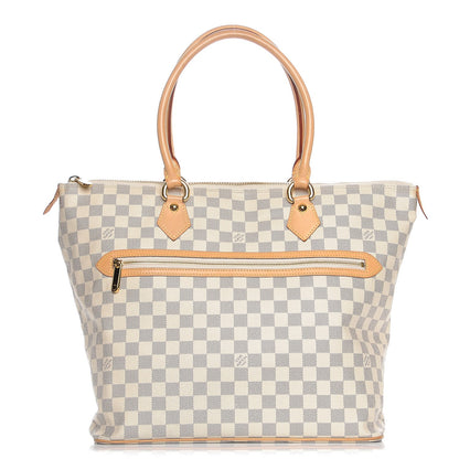 Louis Vuitton Damier Azur Saleya GM 1 of 8